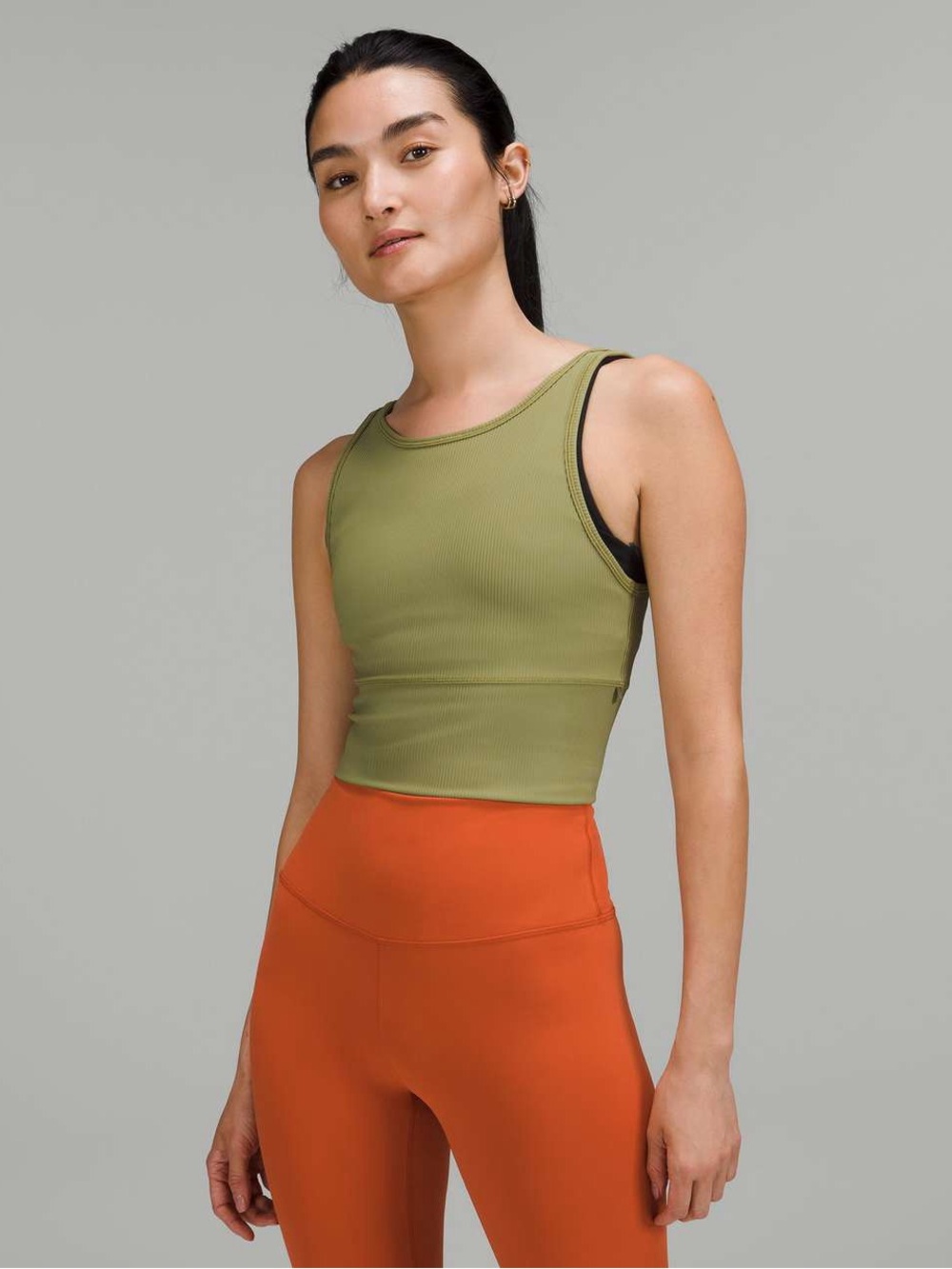 Lululemon power pivot tank ribbed